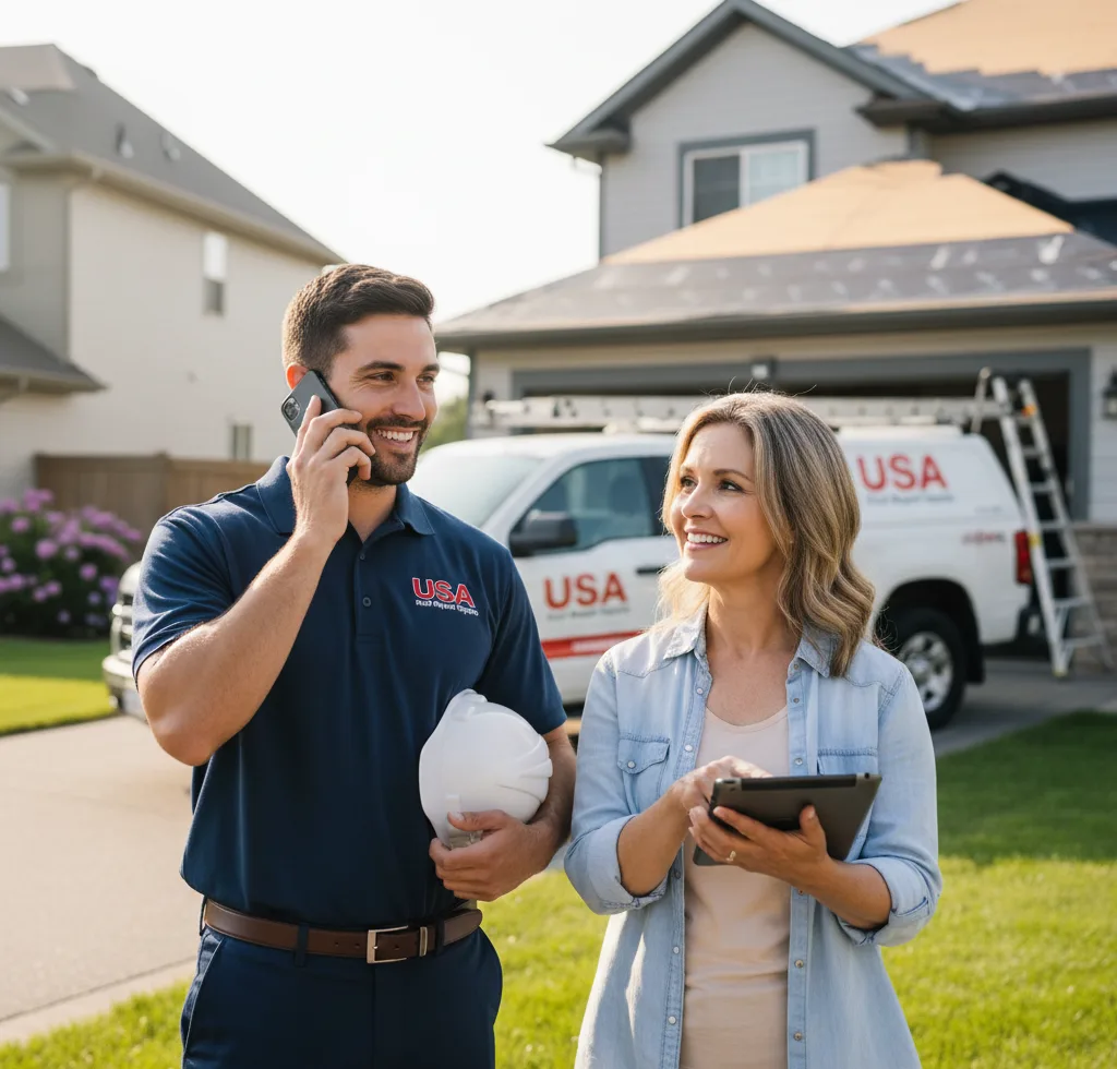 USA Roof Repair Experts customer support in Portland